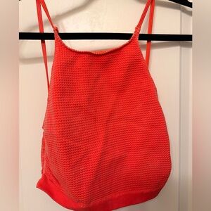 Urban Outfitters Orange Textured Top